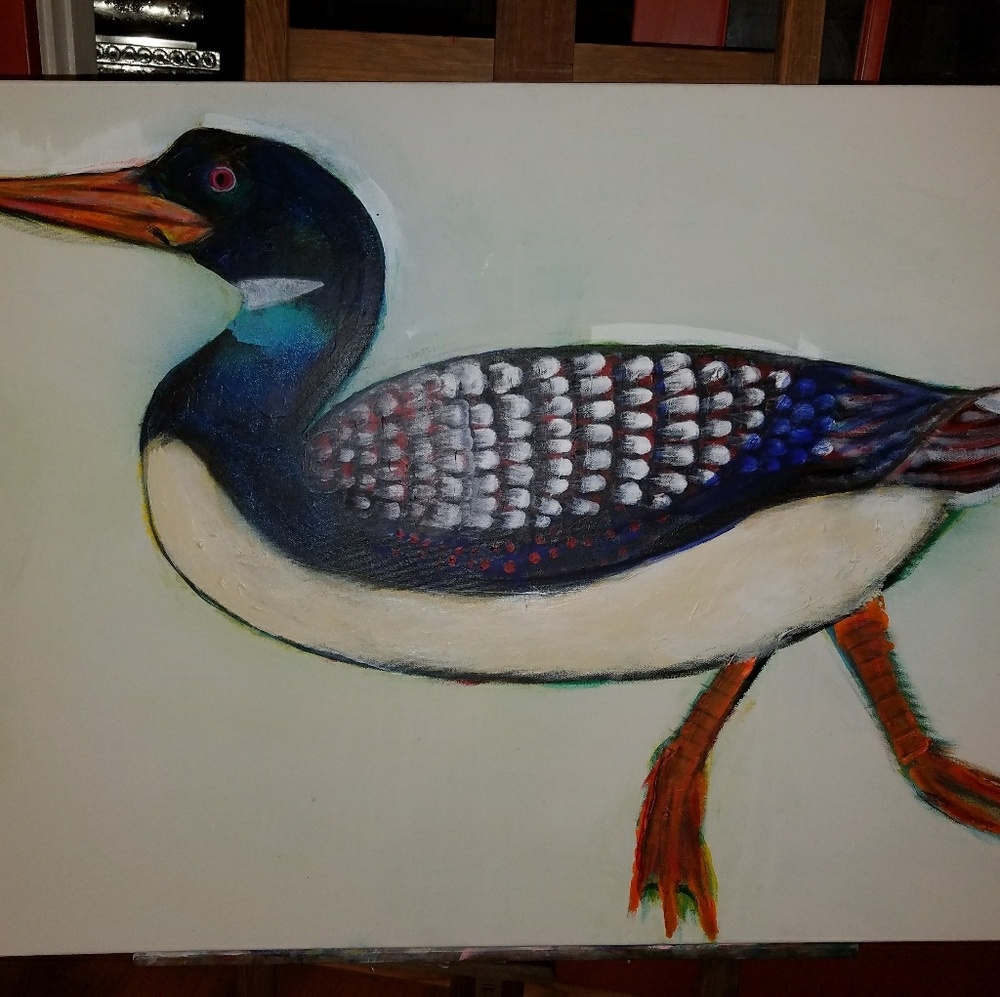 Original art acrylic.
